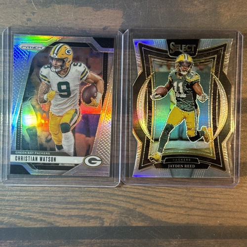 Packers silver prizm lot - prizm, (2)